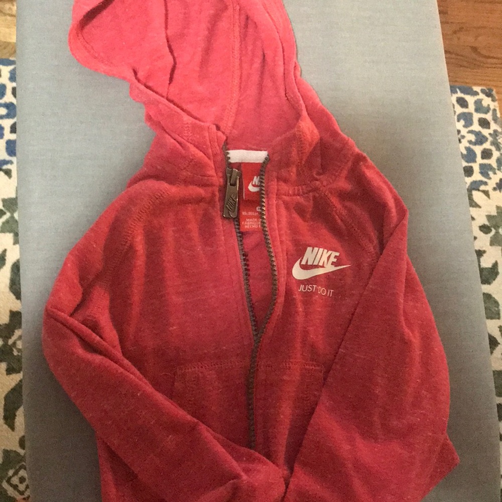 Toddler Nike zip up sweatshirt